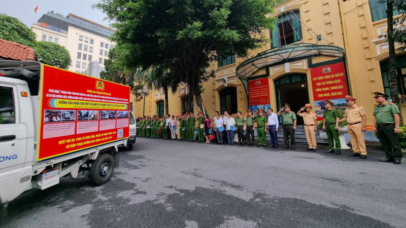 Công an Hà Nội phát động người dân báo vi phạm giao thông qua Zalo