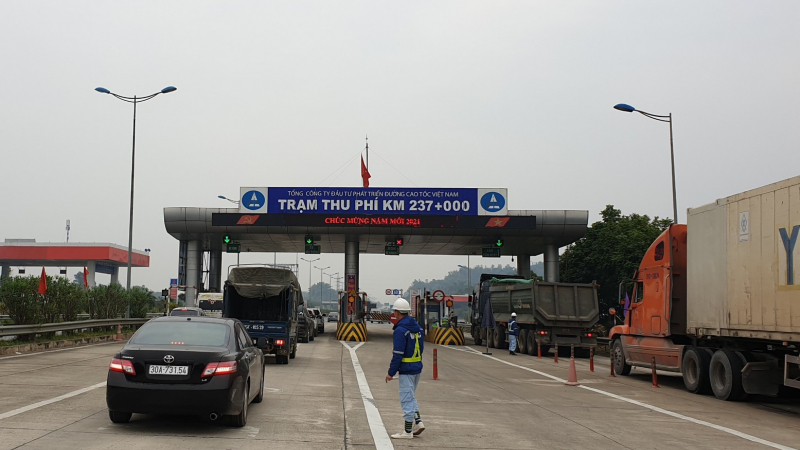 Các tuyến cao tốc do VEC quản lý đạt 59,7 triệu lượt phương tiện trong năm 2023
