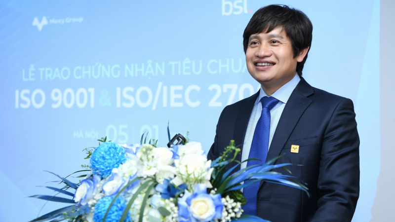 Doanh nghiệp start-up công nghệ đầu tiên được Viện Tiêu chuẩn Anh trao 2 chứng nhận ISO