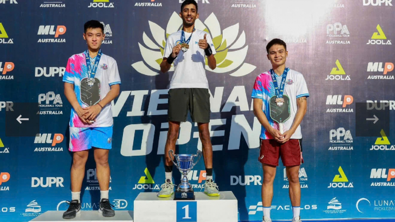 Team D-Joy thắng lớn tại giải pickleball PPA Tour Australia - Việt Nam Open 2024