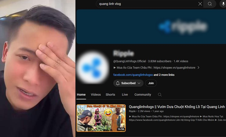 Vụ Quang Linh Vlogs bị mất kênh Youtube lên nghị trường Quốc hội