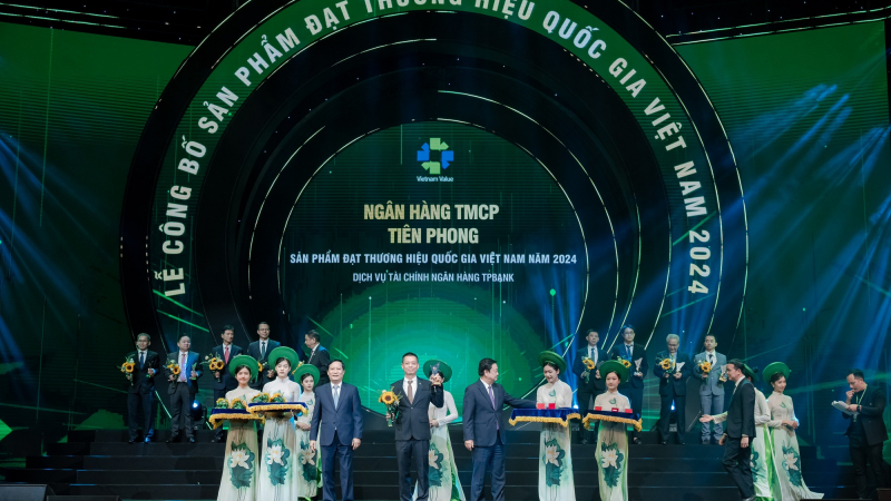 TPBank tự hào là Thương hiệu quốc gia Việt Nam 2024