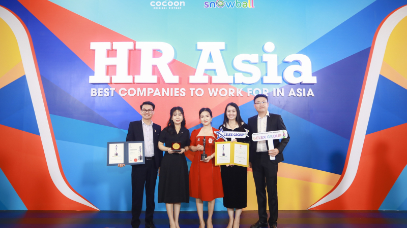 GELEX đạt cú đúp giải thưởng tại HR Asia Awards 2024