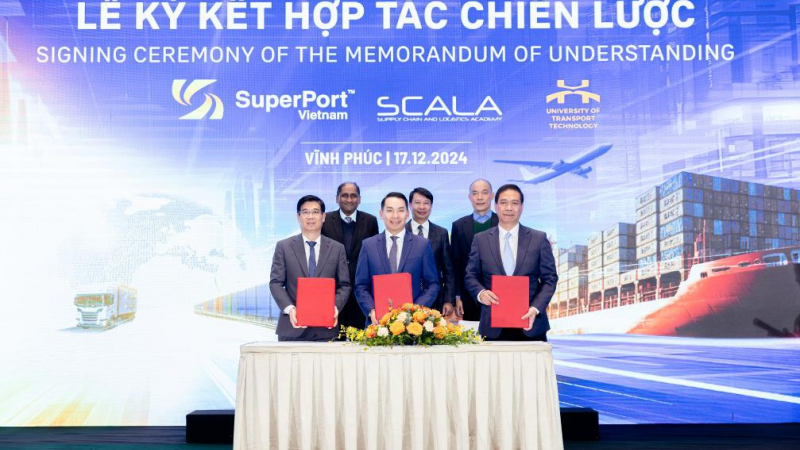 Việt Nam SuperportTM và Đại học Công nghệ Giao thông Vận tải hợp tác thành lập phòng thí nghiệm logistics
