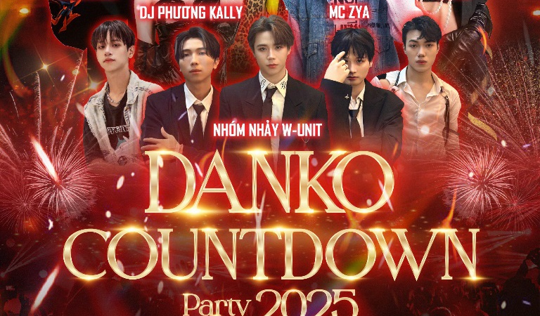 Thưởng thức bữa tiệc âm nhạc tại Danko Countdown Party 2025
