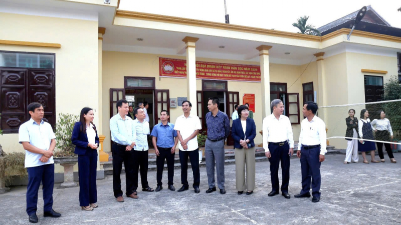 Nhiều xã ở Ninh Bình được xét đủ điều kiện công nhận chuẩn nông thôn mới nâng cao, NTM kiểu mẫu