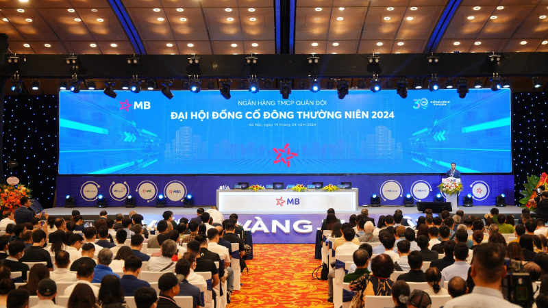 ĐHĐCĐ MBBank: Lợi nhuận quý I/2024 ước đạt 5.800 tỷ đồng, tiết lộ hàng loạt vấn đề 'nóng'