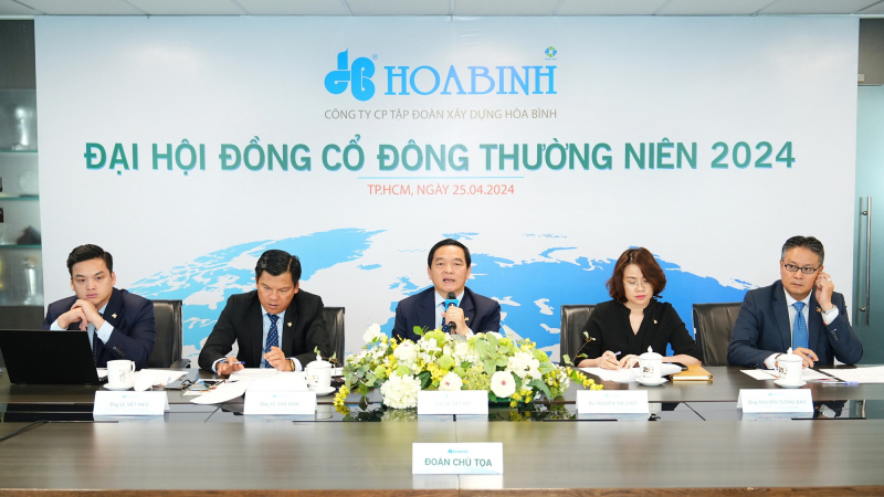 ĐHĐCĐ Xây dựng Hòa Bình (HBC): Năm 2024 sẽ khởi sắc vì đã có khởi đầu tích cực?