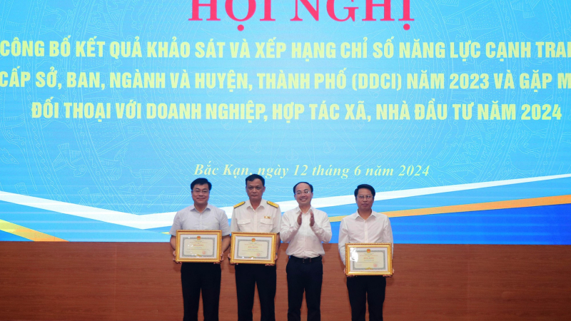 Tất cả 8 huyện, thành phố của Bắc Kạn đều có chỉ số DDCI đạt từ khá trở lên