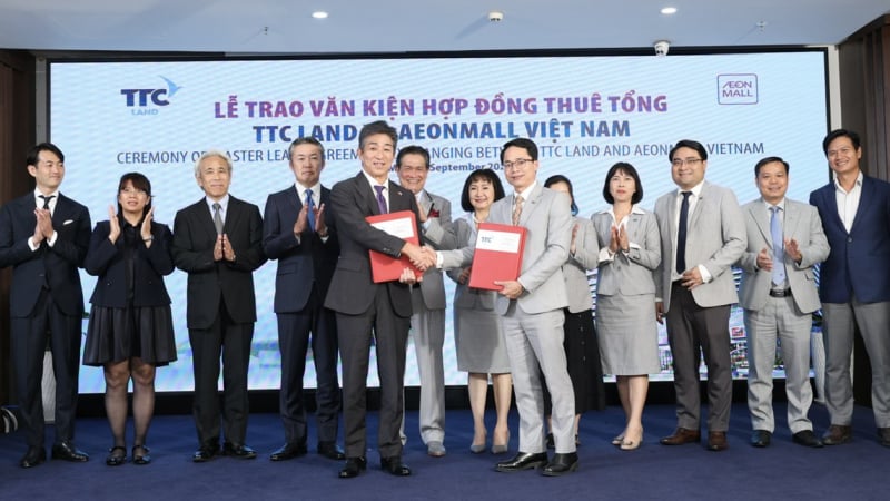 TTC Land, AeonMall Việt Nam ký hợp đồng thuê tổng thuộc dự án TTC Plaza Đà Nẵng