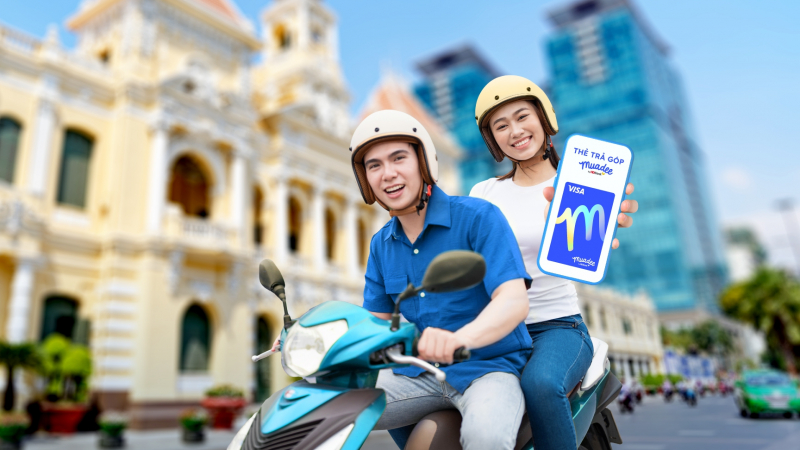 Giảm 50% trên Gojek và Xanh SM khi dùng Thẻ trả góp Muadee