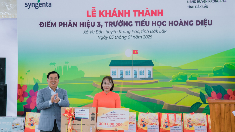 Syngenta khánh thành trường học và trao nhà mới: Tết ấm áp cho nông dân và học sinh Đắk Lắk