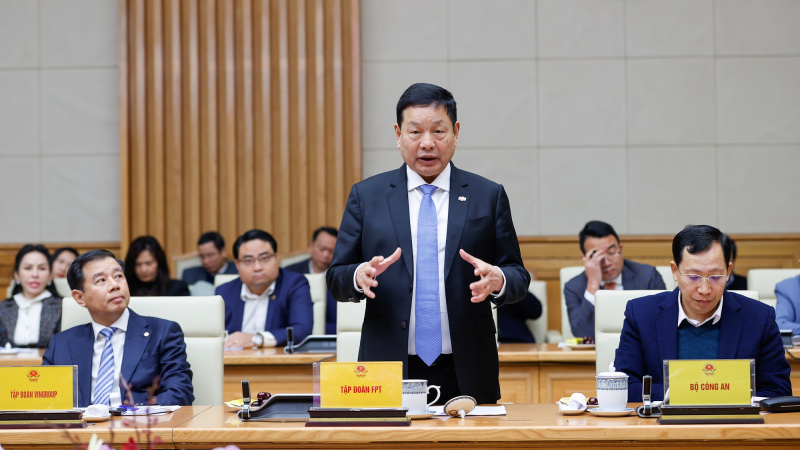 Tỷ phú Trần Đình Long, Chủ tịch FPT, Chủ tịch Sơn Hải 'hiến kế' loạt vấn đề nóng lên Thủ tướng