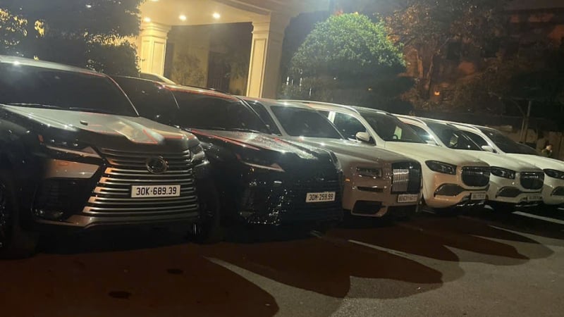 Hàng loạt ô tô Rolls-Royce, Lexus, Mercedes...bị thu giữ trong vụ lừa đảo đầu tư tiền ảo CrossFi