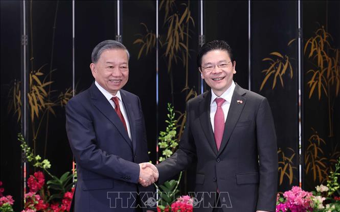 Việt Nam - Singapore nâng cấp quan hệ lên đối tác chiến lược toàn diện