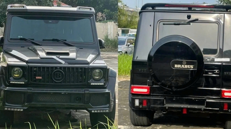 Công an TP.HCM tìm chủ nhân chiếc Mercedes G63 độ Brabus trị giá hàng chục tỷ đồng bỏ trên đường