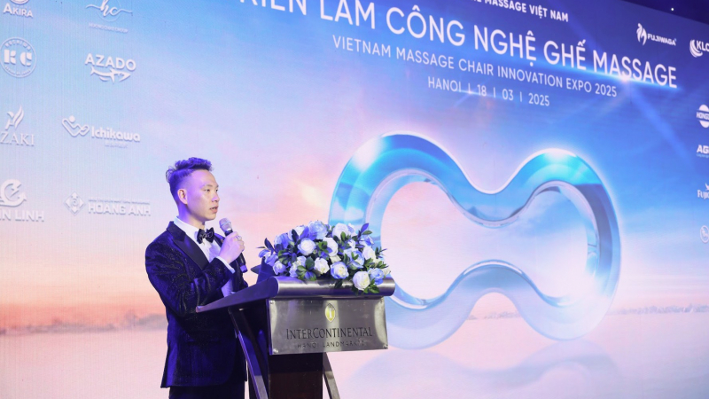 Những đột phá trong triển lãm công nghệ ghế massage đầu tiên tại Việt Nam