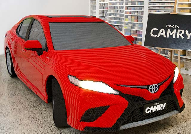 Chiêm ngưỡng mô hình Lego Toyota Camry