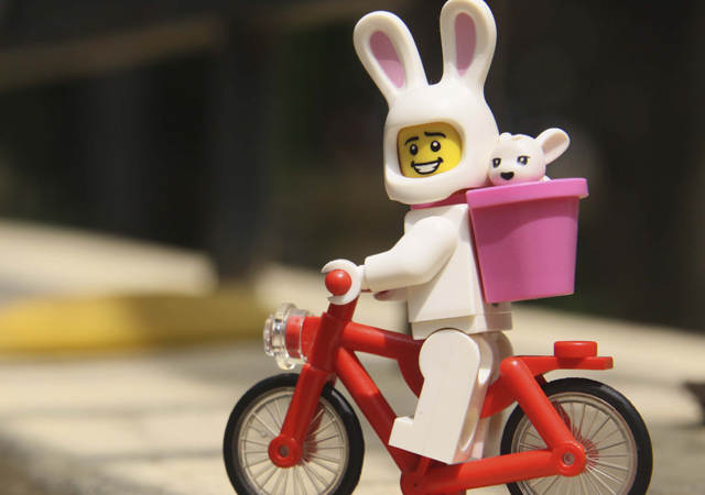 Độc đáo với bộ ảnh lego đầy cảm xúc