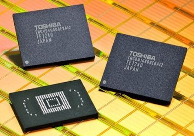 Apple, Google cùng đấu thầu mua bộ phận NAND của Toshiba