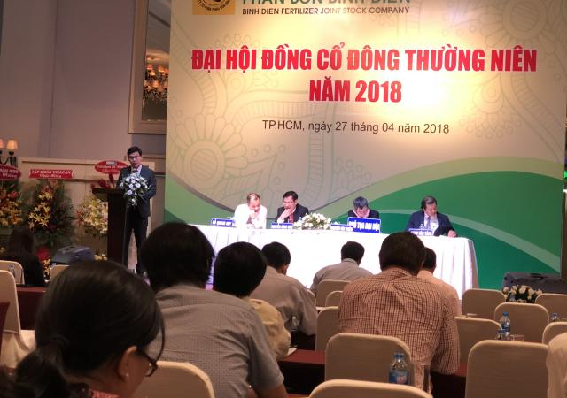 ĐHCĐ Công ty CP Phân bón Bình Điền: Định hướng sản xuất cho nhiều năm tới