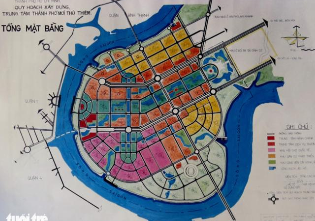 Bài 1: Quy hoạch mập mờ, Khu ĐTM Thủ Thiêm thành tấm 'da beo'