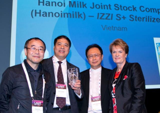 Sữa IZZI của Hanoimilk đoạt giải thưởng Công nghiệp thực phẩm toàn cầu