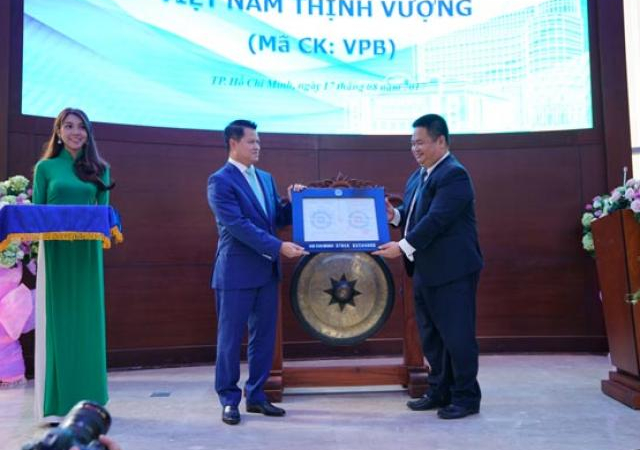 1,33 tỷ cổ phiếu VPB chính thức niêm yết tại HOSE1,33 tỷ cổ phiếu VPB chính thức niêm yết tại HOSE