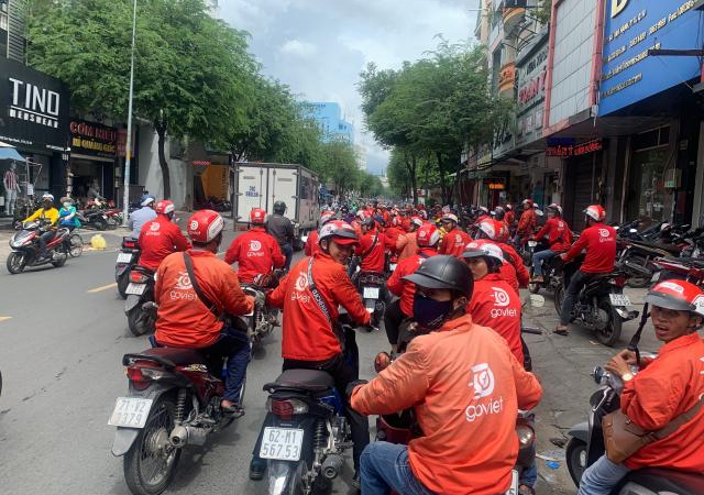 Go-Viet lên tiếng về việc tài xế tắt app, phản đối chính sách của hãng