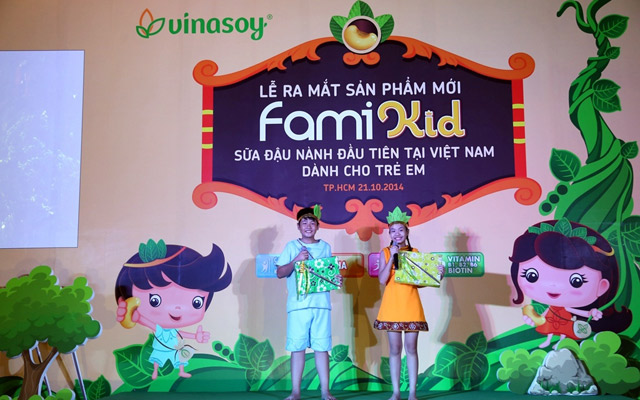 Vinasoy ra mắt sữa đậu nành dành cho trẻ em