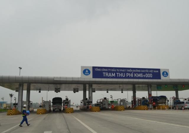 Dừng hoạt động một trạm thu phí trên cao tốc Pháp Vân-Ninh Bình