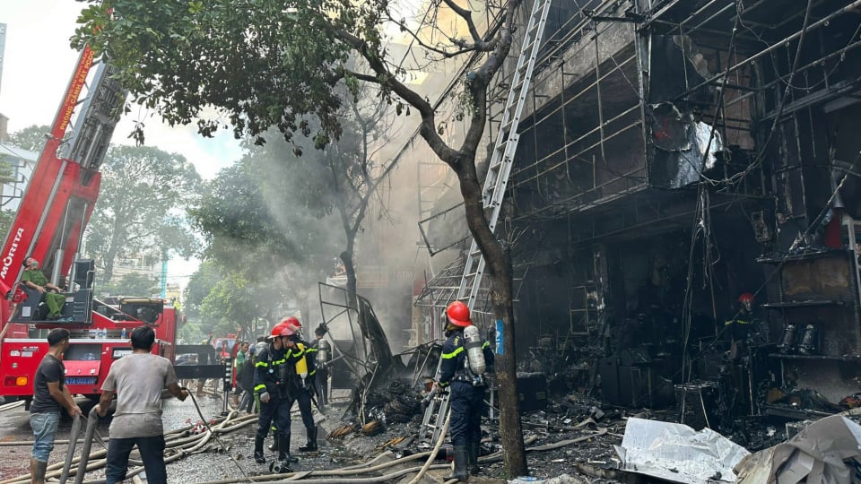 Cháy lớn tại trung tâm TP.Buôn Ma Thuột