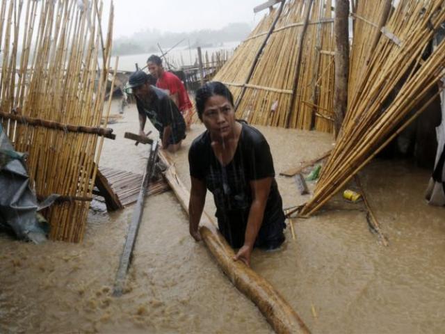 Sau Sarika, siêu bão Haima đổ bộ Philippines