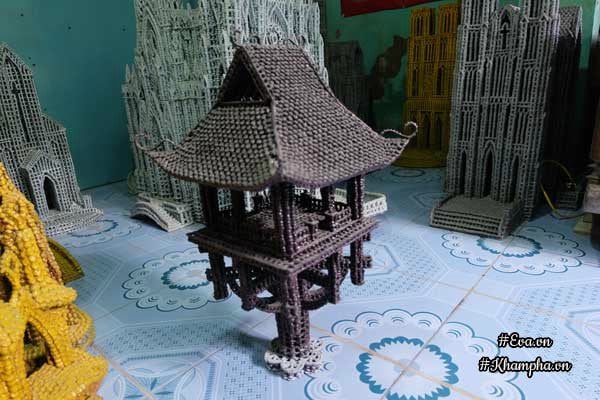 Chùa Một Cột thu nhỏ. Chùa Một Cột thu nhỏ.