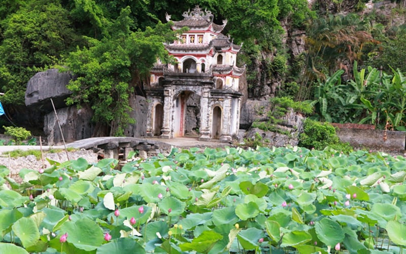 Chùa Bích Động được xây dựng từ năm 1428, thời đầu nhà Hậu Lê. Chùa nằm trên dãy núi đã vôi Trường Yên, xã Ninh Hải, huyện Hoa Lư, tỉnh Ninh Bình. Hiện nay, chùa là di tích lịch sử văn hóa nằm trong Quần thể danh thắng Tràng An được UNESCO công nhận là Di sản văn hóa và thiên nhiên thế giới.