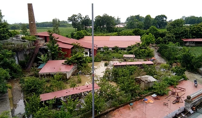 Một góc trang trại nhà ông Hữu. Một góc trang trại nhà ông Hữu.