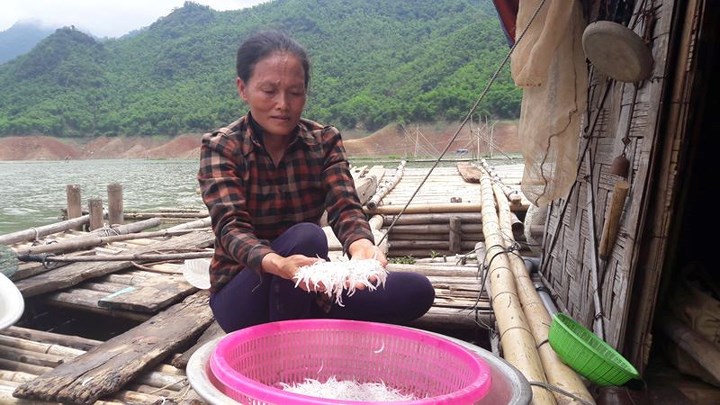 Cá không có xương, thân mềm và trắng như cọng bún tươi, có thể chế biến thành bất cứ món gì ăn cũng thơm ngon. Cá có vị ngọt của cá sông tự nhiên, hoàn toàn không có mùi tanh. (Ảnh: Danviet) Cá không có xương, thân mềm và trắng như cọng bún tươi, có thể chế biến thành bất cứ món gì ăn cũng thơm ngon. Cá có vị ngọt của cá sông tự nhiên, hoàn toàn không có mùi tanh. (Ảnh: Danviet)