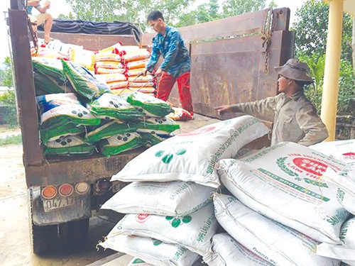Hỗ trợ nông dân Hà Tĩnh mua hơn 3.500 tấn phân Lâm Thao chậm trả - Ảnh 1. Hỗ trợ nông dân Hà Tĩnh mua hơn 3.500 tấn phân Lâm Thao chậm trả - Ảnh 1.
