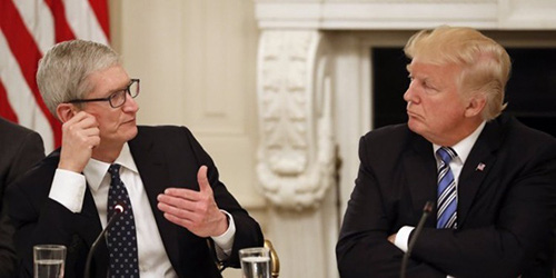 Trump sắp thăm nhà máy Apple - Ảnh 1. Trump sắp thăm nhà máy Apple - Ảnh 1.