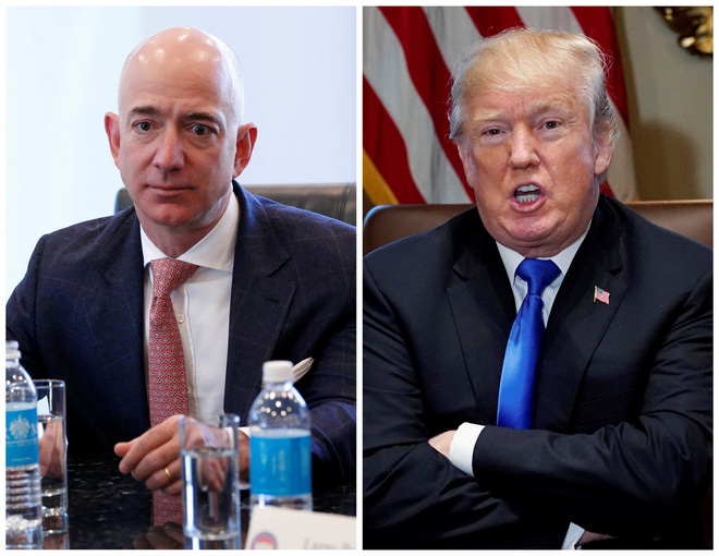 Ông Trump ‘chơi đểu’ Amazon, trao hợp đồng 10 tỷ USD cho Microsoft? - Ảnh 1. Ông Trump ‘chơi đểu’ Amazon, trao hợp đồng 10 tỷ USD cho Microsoft? - Ảnh 1.