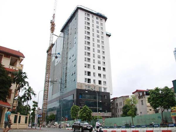 Dự án 8B Lê Trực có kết cấu gì mà 4 năm không phá dỡ nổi? - Ảnh 1. Dự án 8B Lê Trực có kết cấu gì mà 4 năm không phá dỡ nổi? - Ảnh 1.