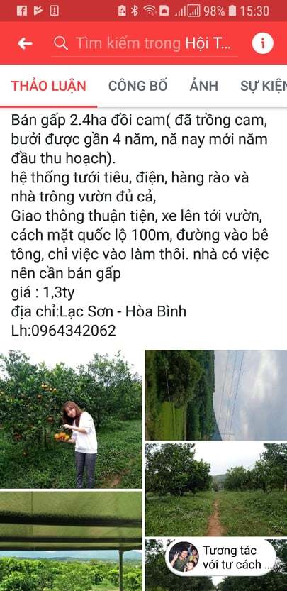 Trên các diễn đàn nông nghiệp, việc rao bán trang trại không còn là chuyện lạ. Trên các diễn đàn nông nghiệp, việc rao bán trang trại không còn là chuyện lạ.