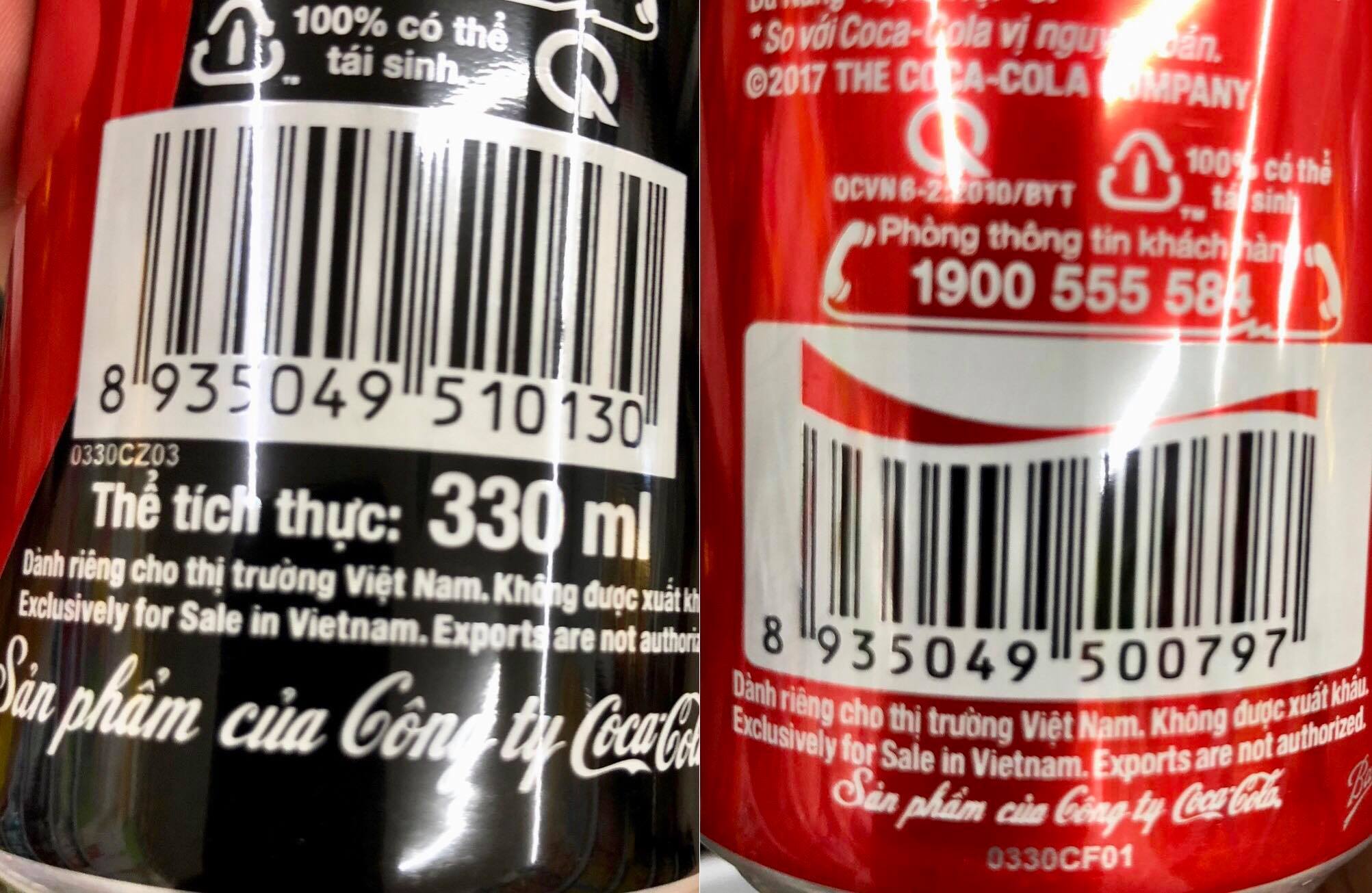 lon coca-cola danh rieng cho viet nam: sao lai co su phan biet? hinh anh 1