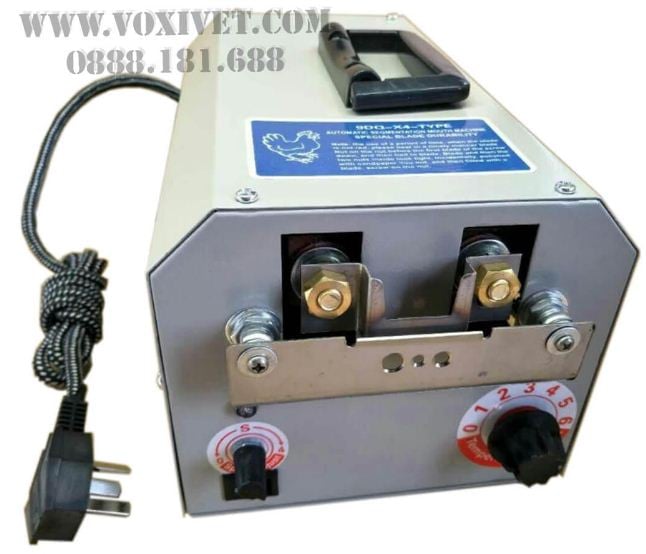 Máy cắt mỏ gà tự động mini. Máy cắt mỏ gà tự động mini.