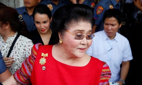 Cựu đệ nhất phu nhân Philippines Imelda Marcos. Ảnh: AP. Cựu đệ nhất phu nhân Philippines Imelda Marcos. Ảnh: AP.