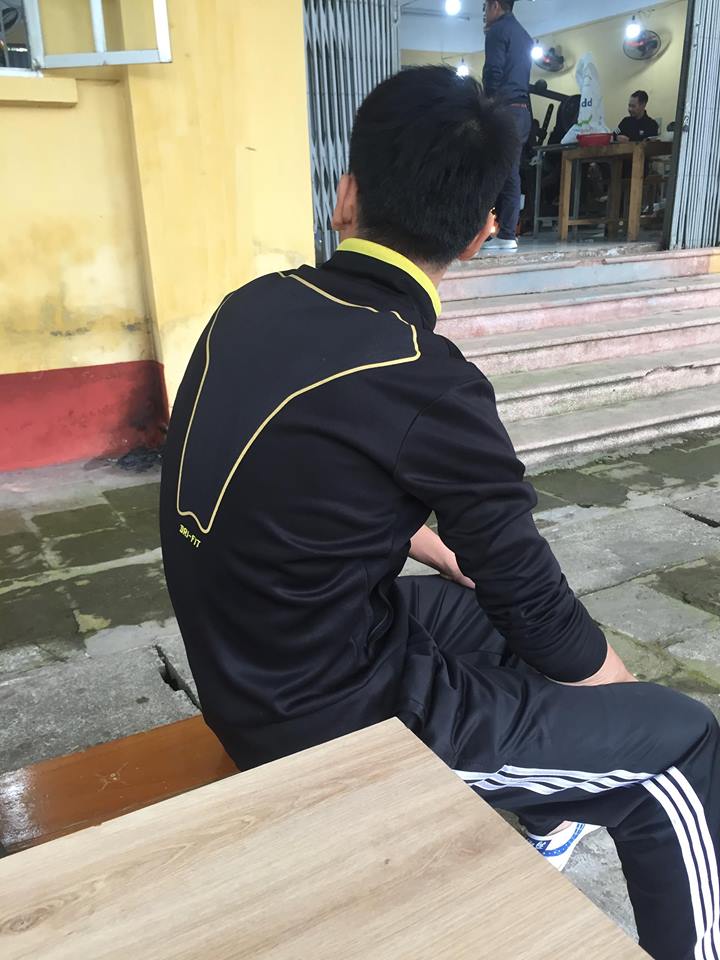 Học viên cai nghiện Nguyễn Gia Long trong buổi trò chuyện với PV Học viên cai nghiện Nguyễn Gia Long trong buổi trò chuyện với PV