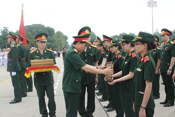 Cán bộ, học viên Học viện Quân y (Ảnh: Học viên Quân y) Cán bộ, học viên Học viện Quân y (Ảnh: Học viên Quân y)