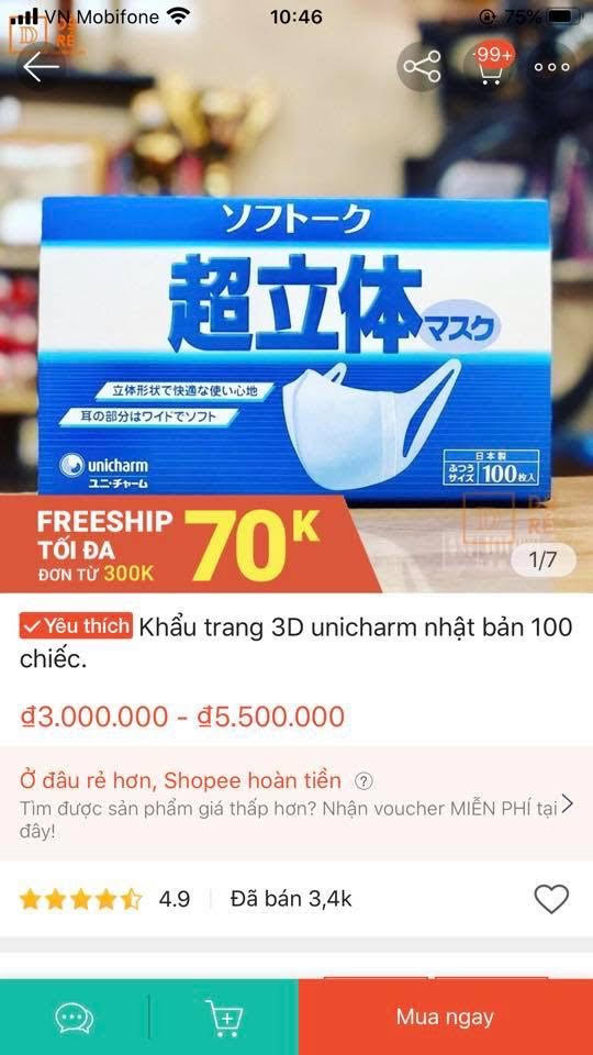 Quảng Ninh: Thị trường khẩu trang "cháy hàng" do "bão" virus corona - Ảnh 4. Quảng Ninh: Thị trường khẩu trang "cháy hàng" do "bão" virus corona - Ảnh 4.
