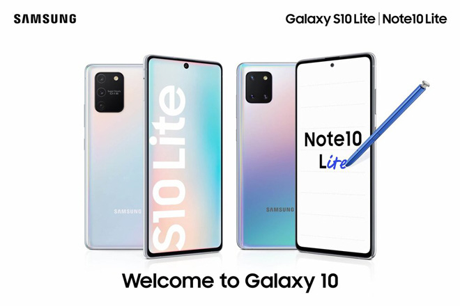 Chính thức: Samsung ra mắt Galaxy S10 Lite và Galaxy Note 10 Lite - Ảnh 1. Chính thức: Samsung ra mắt Galaxy S10 Lite và Galaxy Note 10 Lite - Ảnh 1.