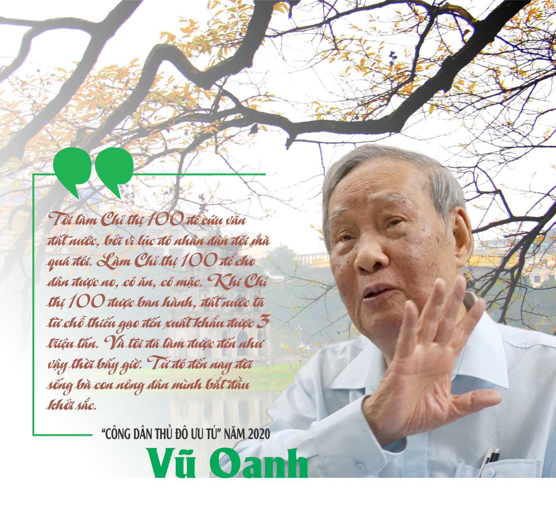 &quot;Công dân Thủ đô ưu tú&quot; 2020 - Vũ Oanh: Chứng nhân một thời oanh liệt của Hà Nội - Ảnh 16.